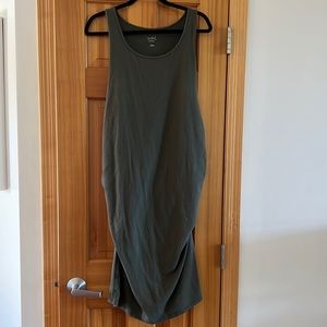 Isabel Maternity Green Dress